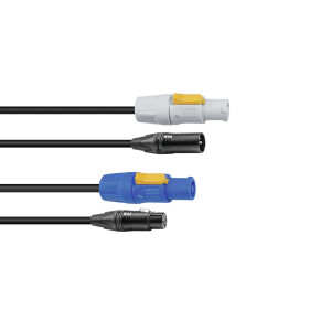 Sommer Cable Kombikabel DMX PowerCon/XLR 5m