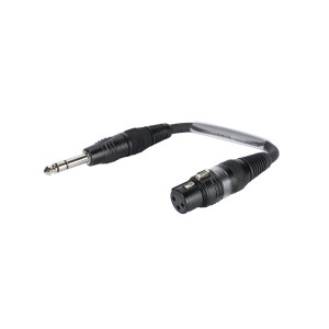 Sommer Cable Adapterkabel XLR(F)/Klinke stereo 0,15m