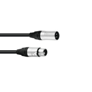 Sommer Cable DMX Kabel XLR 3pol 1,5m sw Neutrik