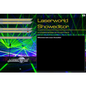 Laserworld ShowNET inkl. Showeditor Lasershow Software