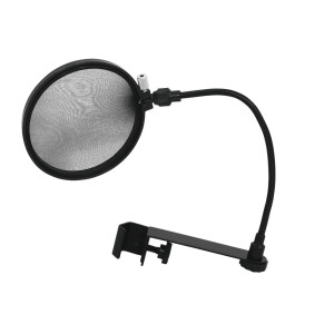 Omnitronic Mikrofon-Popfilter schwarz