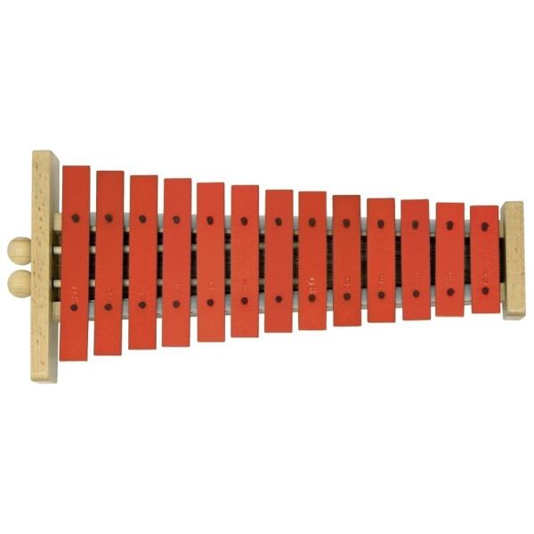 Gewa Glockenspiel G13R rote Klangplatten